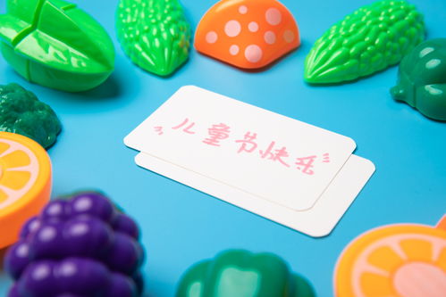 彩笔手写61六一儿童节物品摄影图 摄影